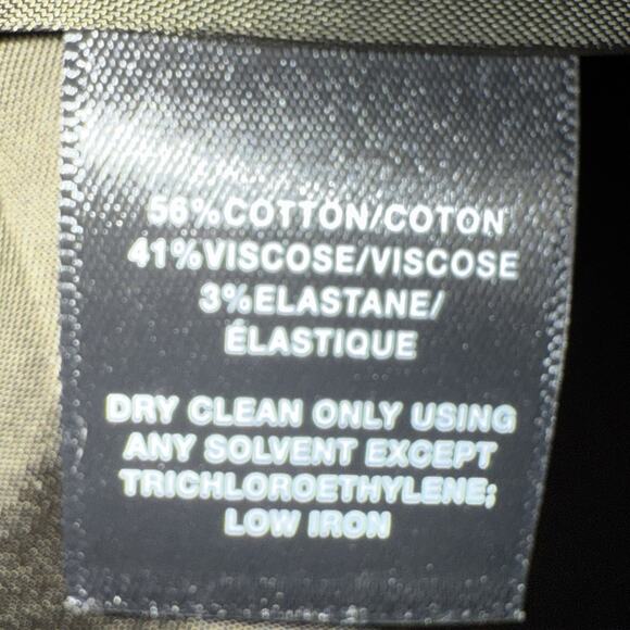 Lafayette 148 Brown Floral Pencil Skirt Rose Midi SIZE 2 Womens Watercolor - Picture 10 of 11